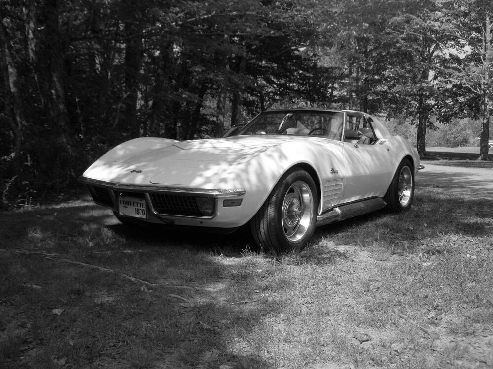 A classic Corvette Stingray